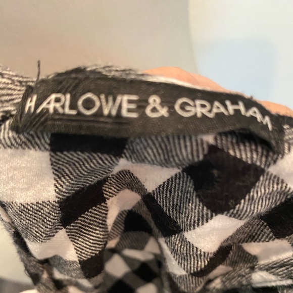 Harlowe and Graham Buffalo Check Top - Picture 4 of 5